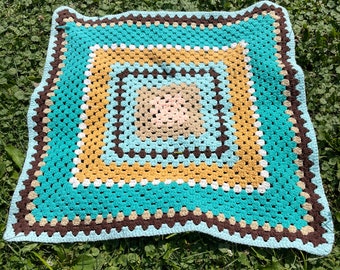 Small Granny Square Blanket
