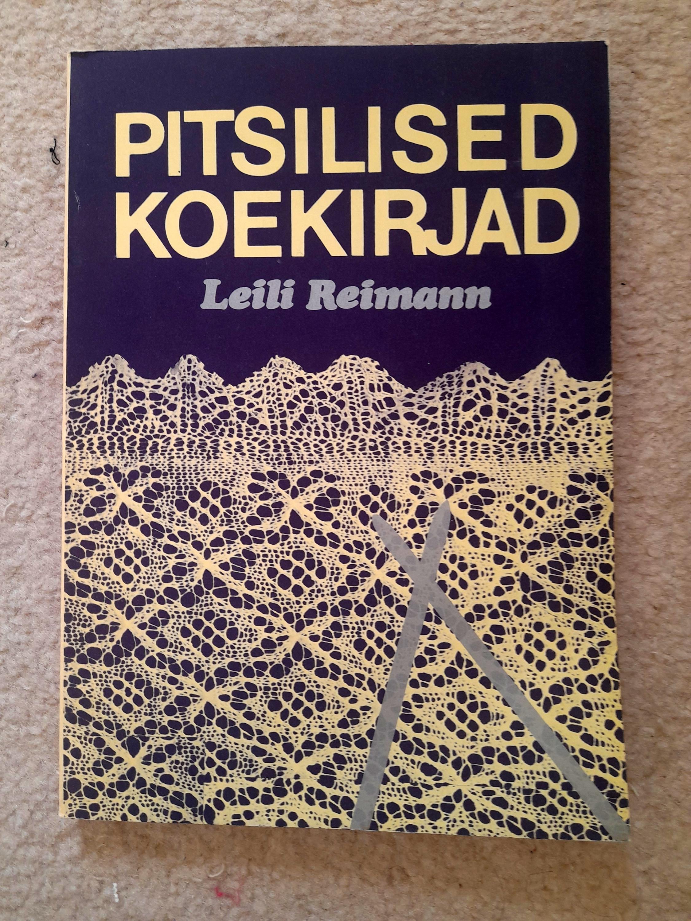 Vintage Estonian Lace Knitting Pattern Book - Leili Reimann Haapsalu Craft Guide