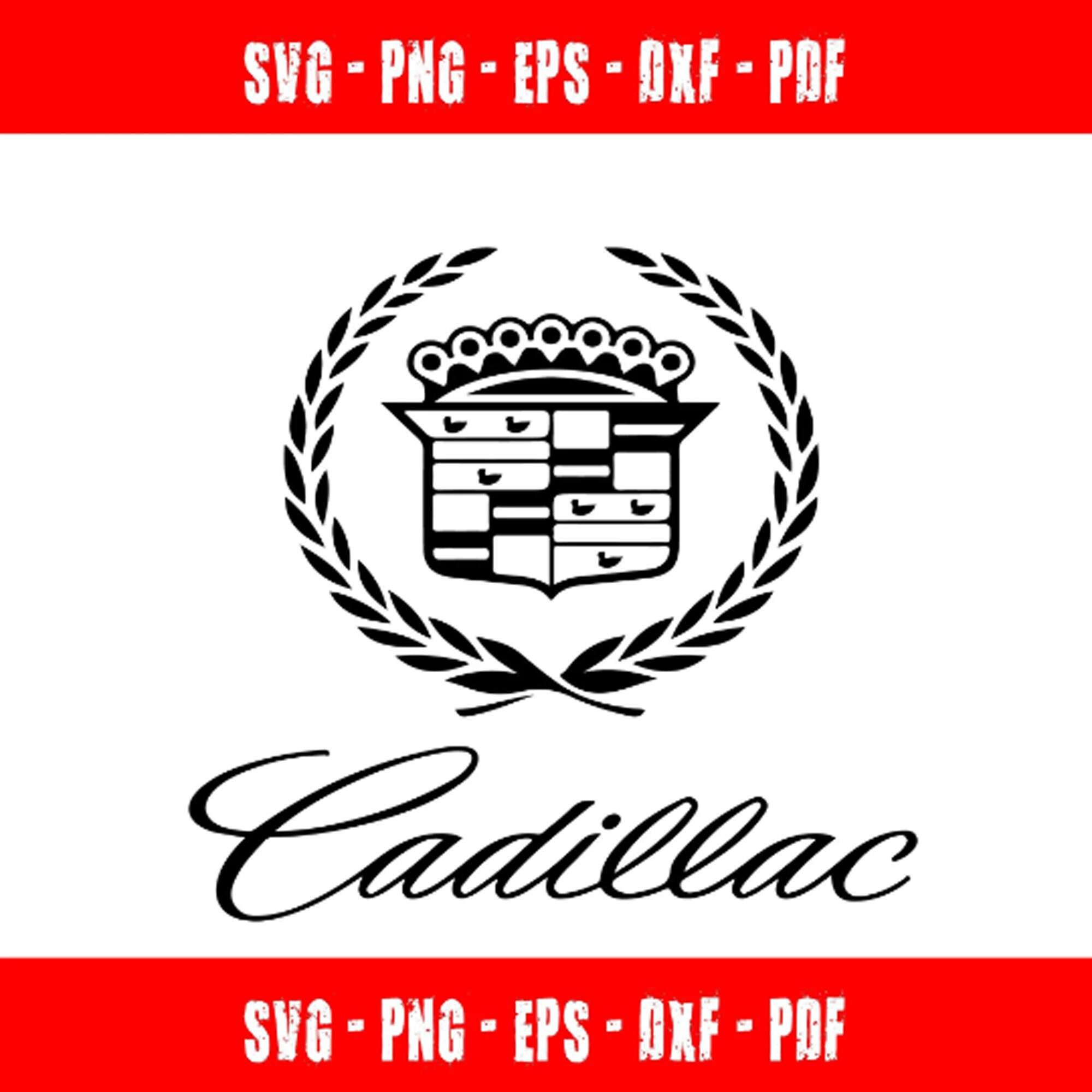 Cadillac emblem sticker deals