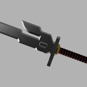 Toji Fushiguro  inverted spear of heaven 3d printed kit