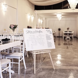 Wedding Crossword
Sip and Solve
Wedding Puzzle
Custom Crossword
Bridal Shower
Crossword Puzzle
Custom Signage
custom wedding signs
Bridal Shower Games
Giant Crossword
Large Crossword
Wedding Games
Wedding Guest Games