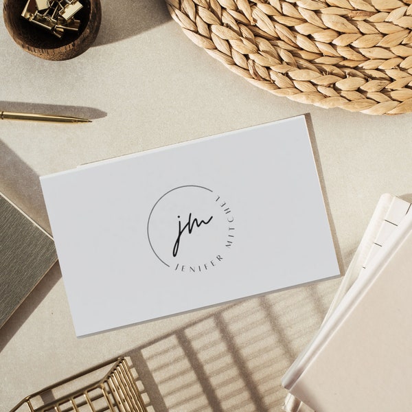 Modern Hair Stylist Business Card, Creative Design, Salon Logo, Beauty Professional, Stand Out from the Crowd