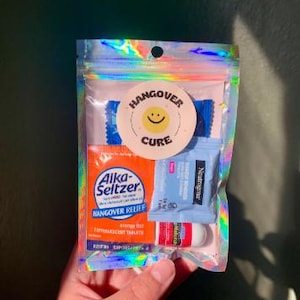Kit para resaca / Despedida de soltera / Despedida de soltero / Viaje de chicas / Kits personalizados / Relleno de cartera