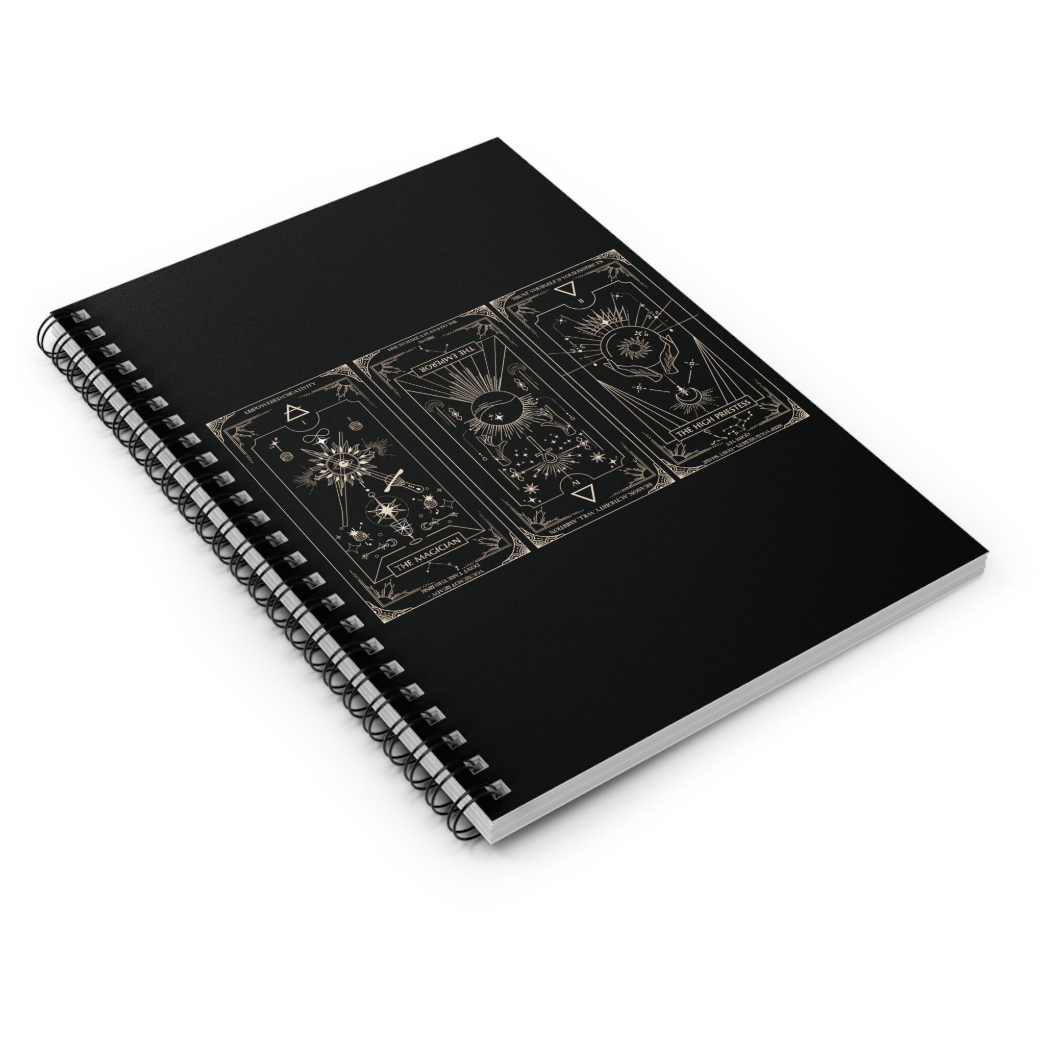 Custom Past Present Future Tarot Reading Journal, Tarot Card Spread ...