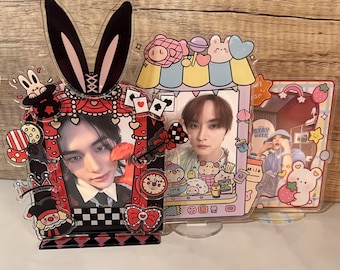アイドル TWICE ACRYLIC PHOTOCARD STAND TZUYU - Acrylic Photocard Stand [abouTZU POP-UP Official MD