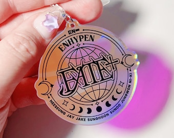 ENHA Holographic Keychain - ENGENE Fate World Tour