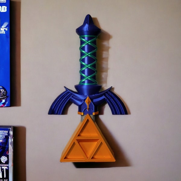 Fully Collapsing Master Sword with optional Glow-in-the-Dark Blade - Dynamic Zelda-Inspired Collectible