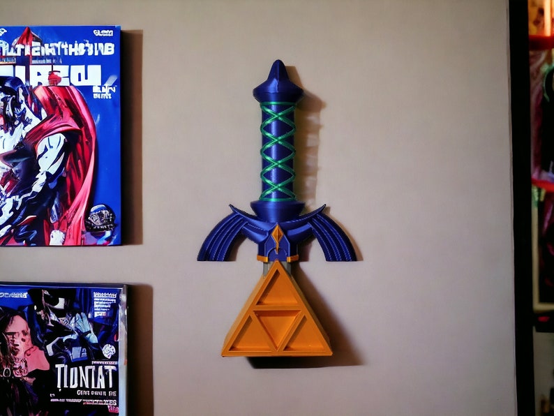 Fully Collapsing Master Sword with optional Glow-in-the-Dark Blade Dynamic Zelda-Inspired Collectible image 1
