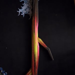 Gorilla Tag VR Combo Set - Custom Mask and Stick - Mod or Forest Guide - Glow Core Flame Variant