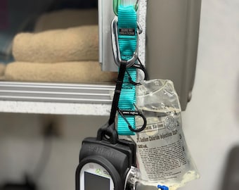 Field Rig - Durable IV Bag / Pump Holder for Paramedics, EMS, and Prehospital Providers