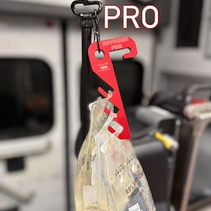 SkyHook Pro Metal: de originele houder voor infuuszakken voor paramedici, ambulancediensten, SAR en transportpersoneel.