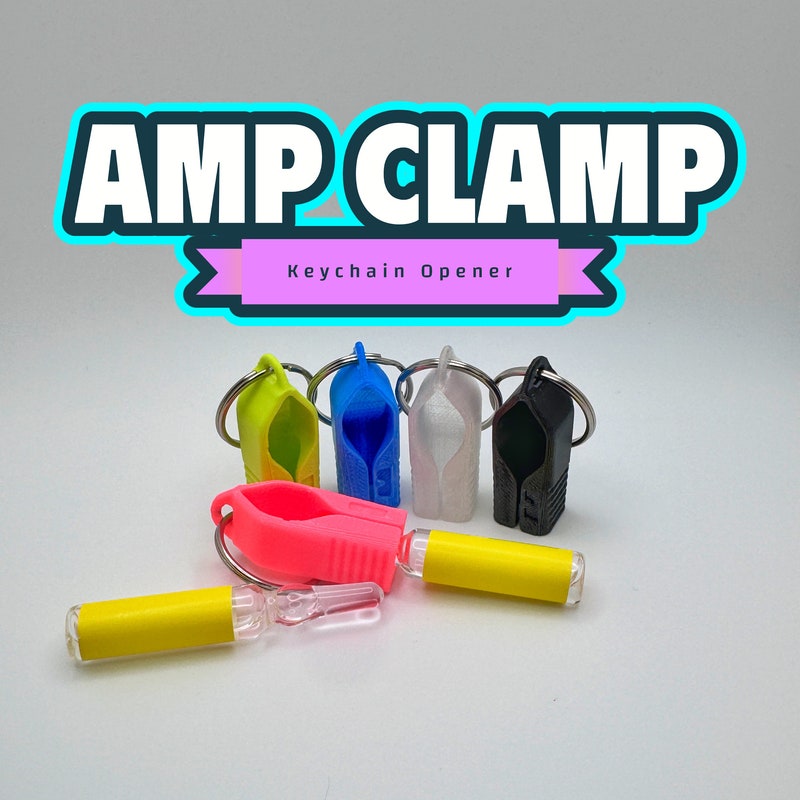 The Amp Clamp. Ampule Opener Keychain For Nurses, Pharmacists, EMS, Medical Professionals, And More!