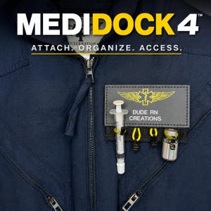 MediDock 4. Universal syringe and vial holder