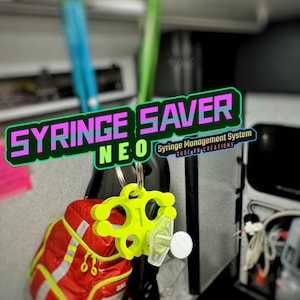 Syringe Saver NEO-Compact Syringe holder for EMS, Nurses, Pharmacists, and Paramedics!