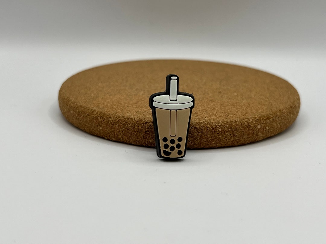 Boba Bubble Tea Themed Croc Jibbitz Charm Etsy