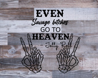 Incluso las perras salvajes van al cielo Png, Jelly Roll 2023 Tour Png, Son Of A Sinner Png, Western Country Png, Country Music Png, World Tour 2023