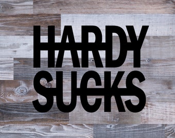 Hardy | Hardy Sucks | Hardy Png | SVG | Country Music Svg | Pobieranie cyfrowe | Natychmiastowe pobieranie | Cricut | Sylwetka
