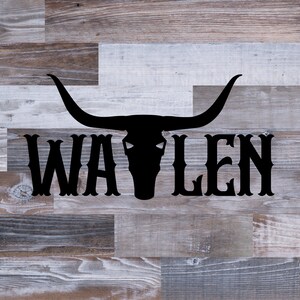 Wallen Bull Skull, Wallen Png, Wallen Svg, Instant Download, Digital Download