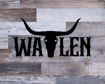 Wallen Bull Skull, Wallen Png, Wallen Svg, Instant Download, Digital Download
