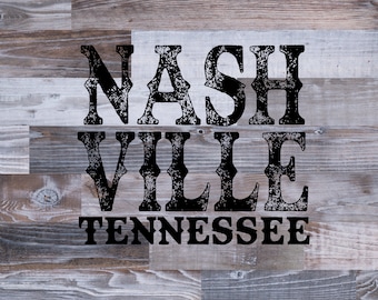 Nashville Png | Western Png | Tennessee Png | Cricut | Instant Download