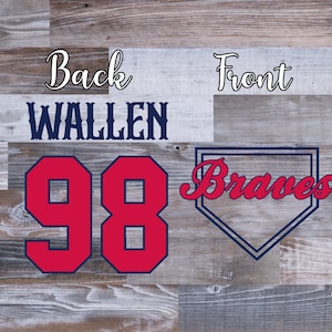 PNG, 98 Braves, One Thing at a Time, Morgan Wallen, sublimation, téléchargement numérique, musique country, Nashville, cow-boy western