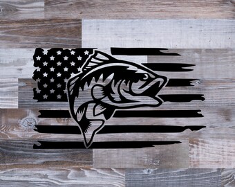 USA Bass Fischen SVG-Datei, US-Flagge Bass Fisch, USA Bass Fisch, uns Bass Angeln SVG, Bass Fisch SVG, Bass Fisch Clipart Png