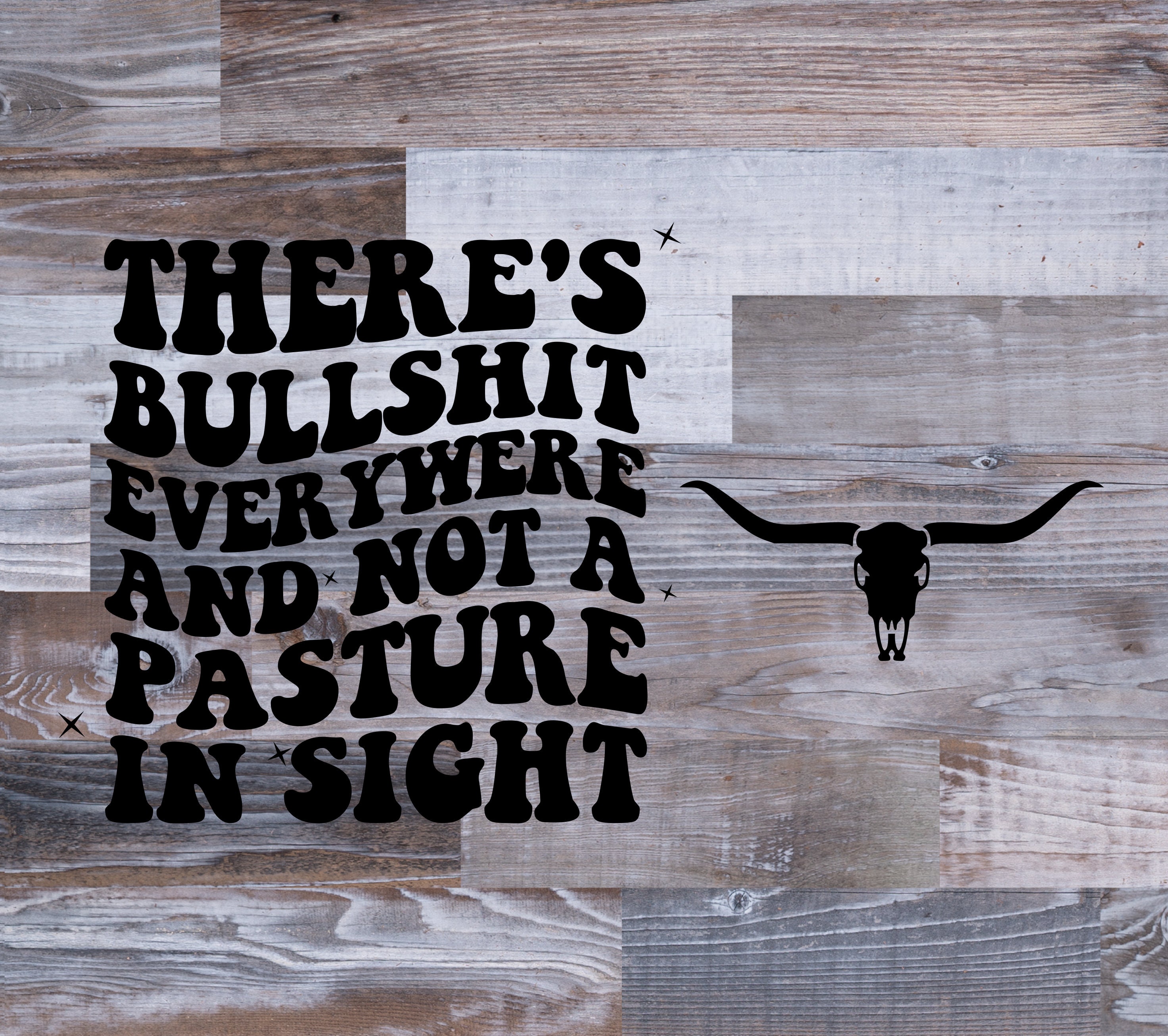 Bullshit Bull Shit - Etsy Australia