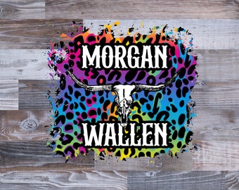 Morgan Wallen Png, Country Music, Sublimation