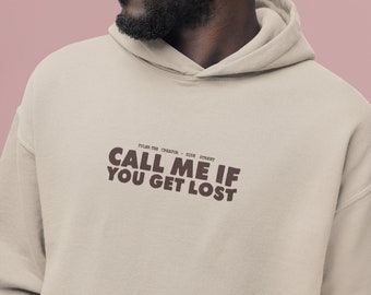 Vintage Tyler the Creator "Call Me If You Get Lost" Y2K Hoodie, 90s Hip-Hop Vibes - Rap Artist Merch | Unisex Heavy Blend™ Hooded Sweatshirt