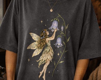 Botanical Fairy Core Aesthetic Dark Academia Fantasy Faerie Dark Gothic Aesthetic Firefly Wildflower Vintage Fantasy Lover Gift For Her
