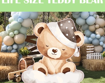 Life Sized Teddy Bear Cutout - Party Decor