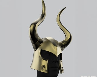 Shura Capricorn Helmet  - STL Files DIGITAL DOWNLOAD