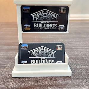 Real Estate Business Card Display - Business Card Holder personalized gift for real estate agents, card holder, desk display, realtor card
