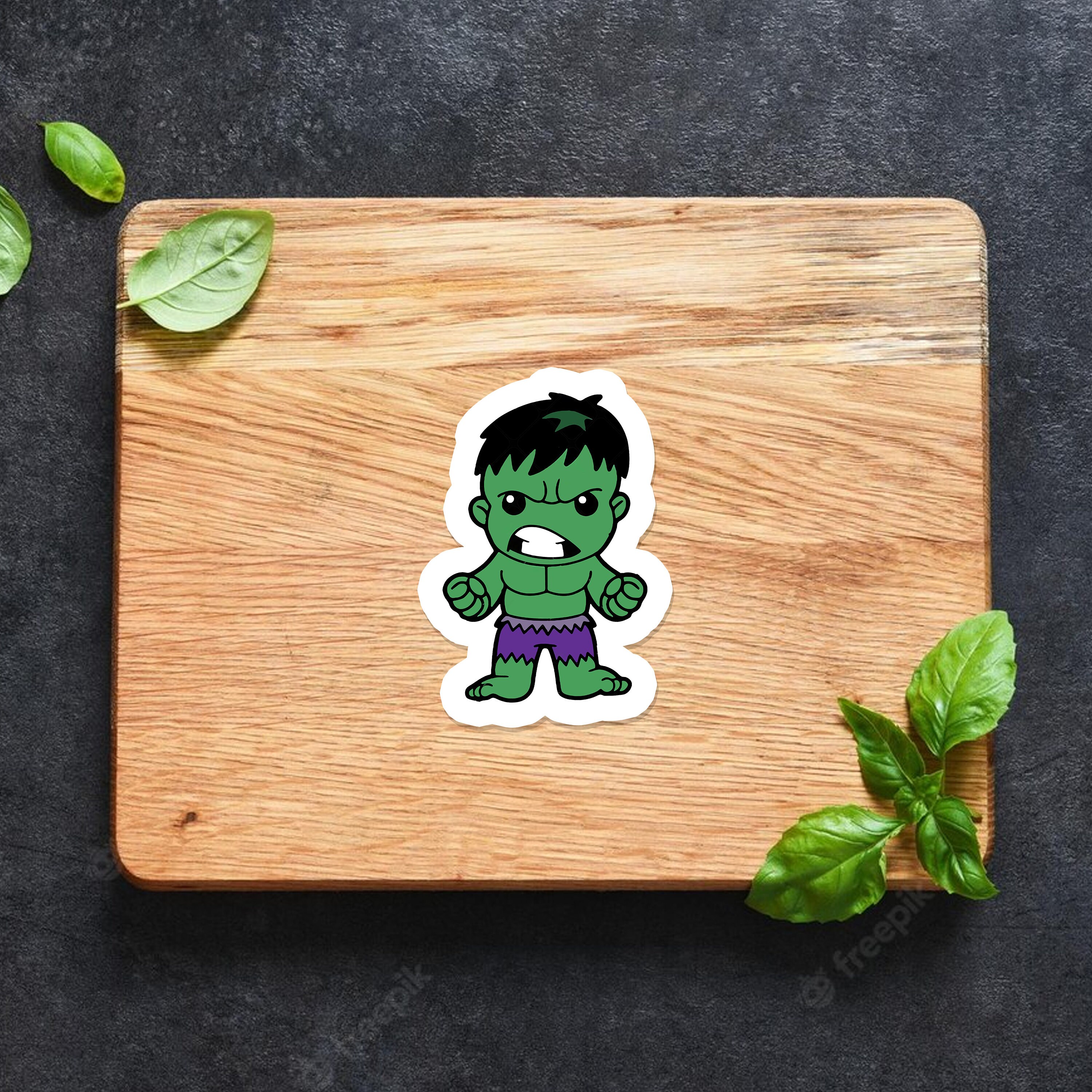 Mini Hulk Sticker Hulk Sticker, Marvel Vinyl Sticker, Superhero Decal, Gift for Marvel ...