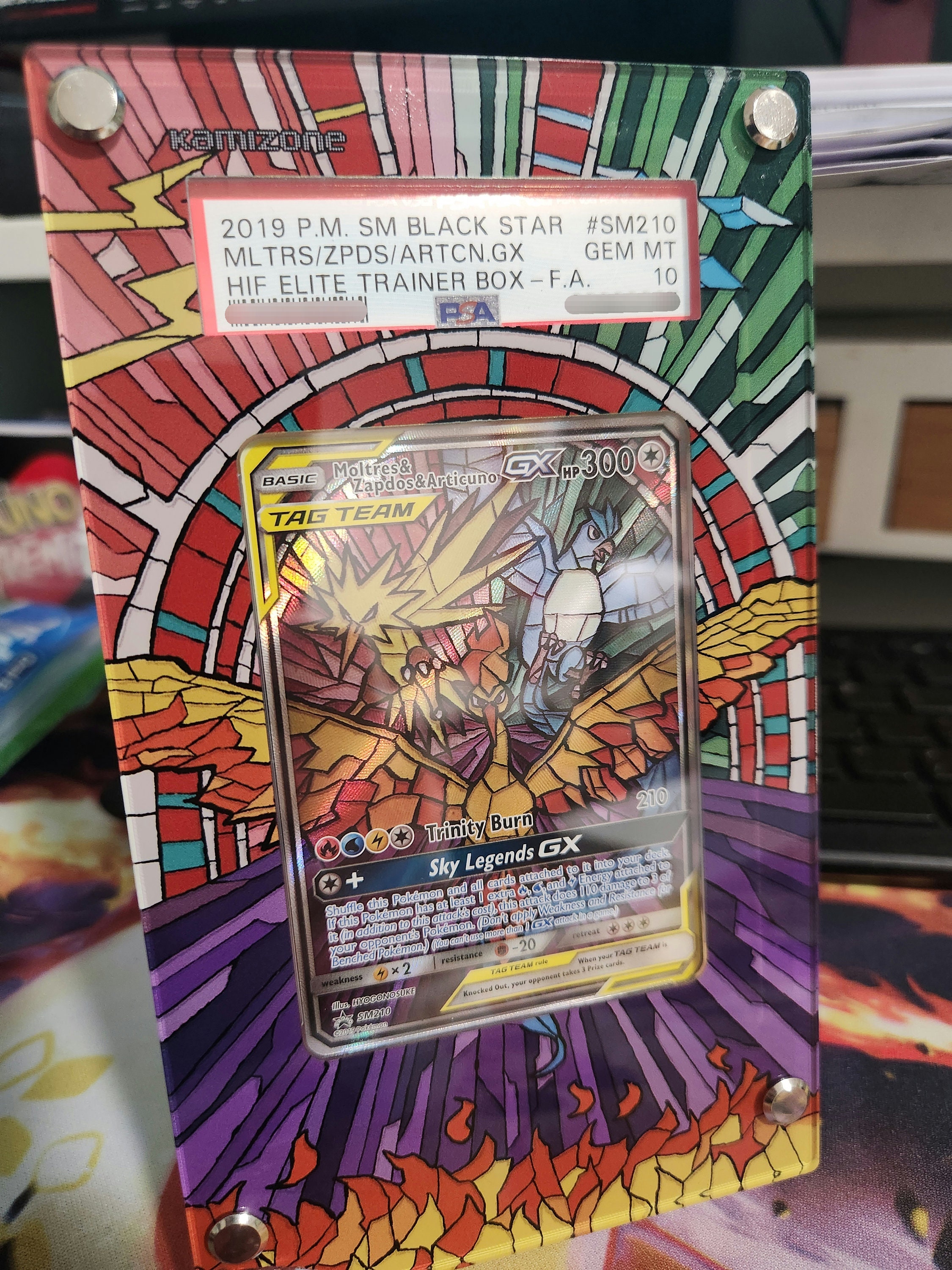 2019 Moltres, Zapdos, & Articuno GX (Secret) PSA 9 – Kollector's Nest