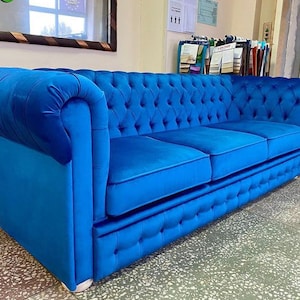 Sofa Chesterfield custom furniture any size, Please Read Description