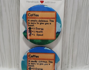Stardew Valley Sublimated  Neoprene Car Coaster