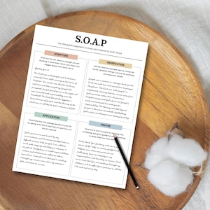 Bible Study Methods Guide, Bible Study Journal, Bible Study Templates, Scripture Mapping Notes, SOAP Method, Christian Bible Study Workbook