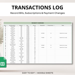 Smart bill tracker spreadsheet in Google Sheets. Monthly bill organizer and payment planner with calendar view for personal finance management.