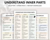 Understand Your Inner Child vs Adult Self, Inner Child Recovery, Inner Child Healing Tool, Inner Child Work, Inner Child Therapy Worksheets