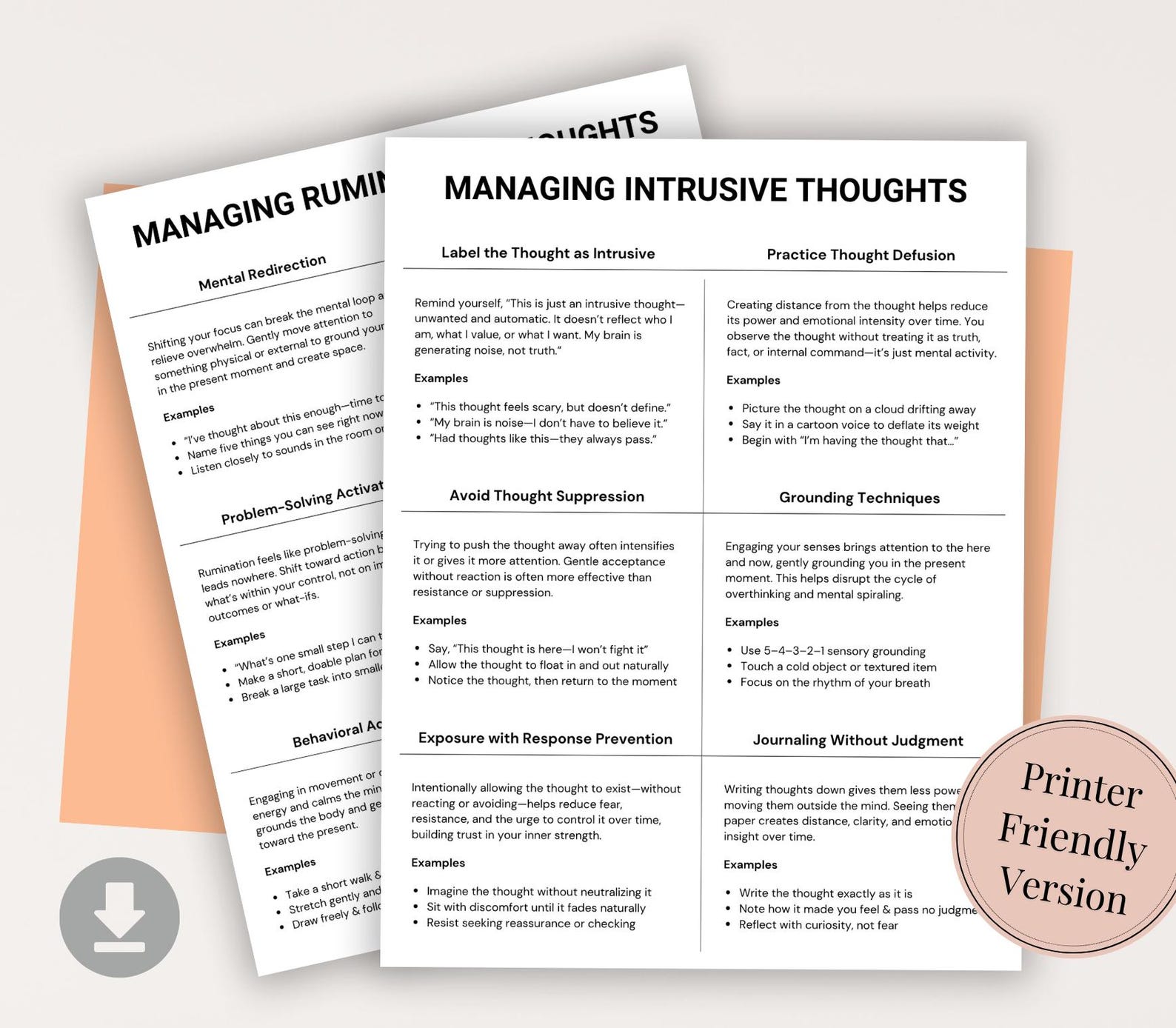 Rminating Understanding Intrusive Vs. Ruminating Thoughts, Obsessive Intrusive ...