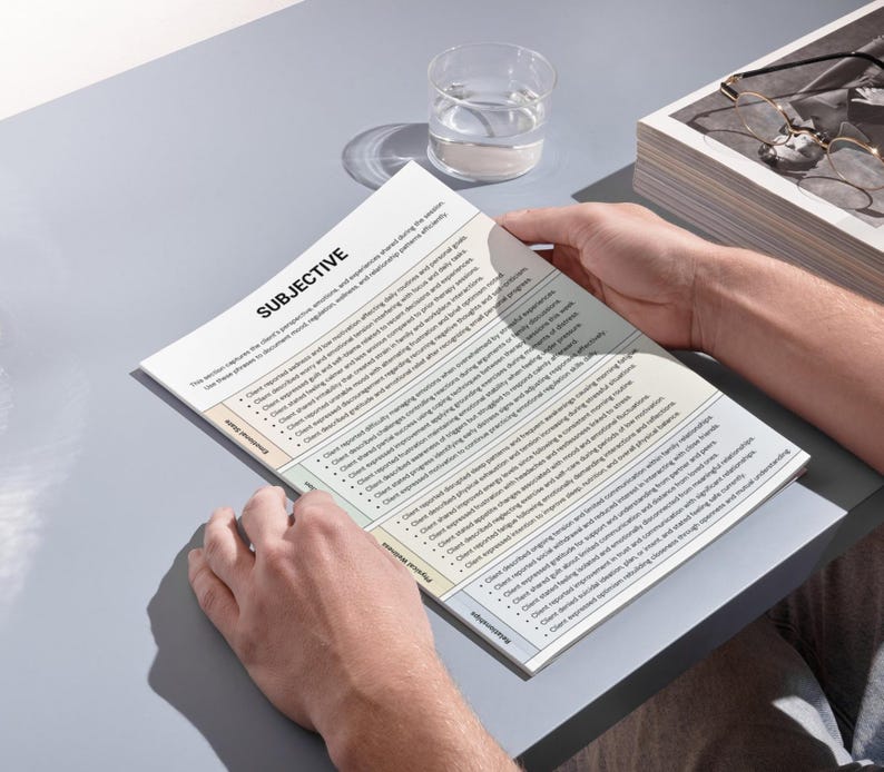 SOAP Progress Notes, SOAP Notes Examples, Therapy Interventions, Clinical Client Documentation, Therapy Session Notes, Counseling Tool