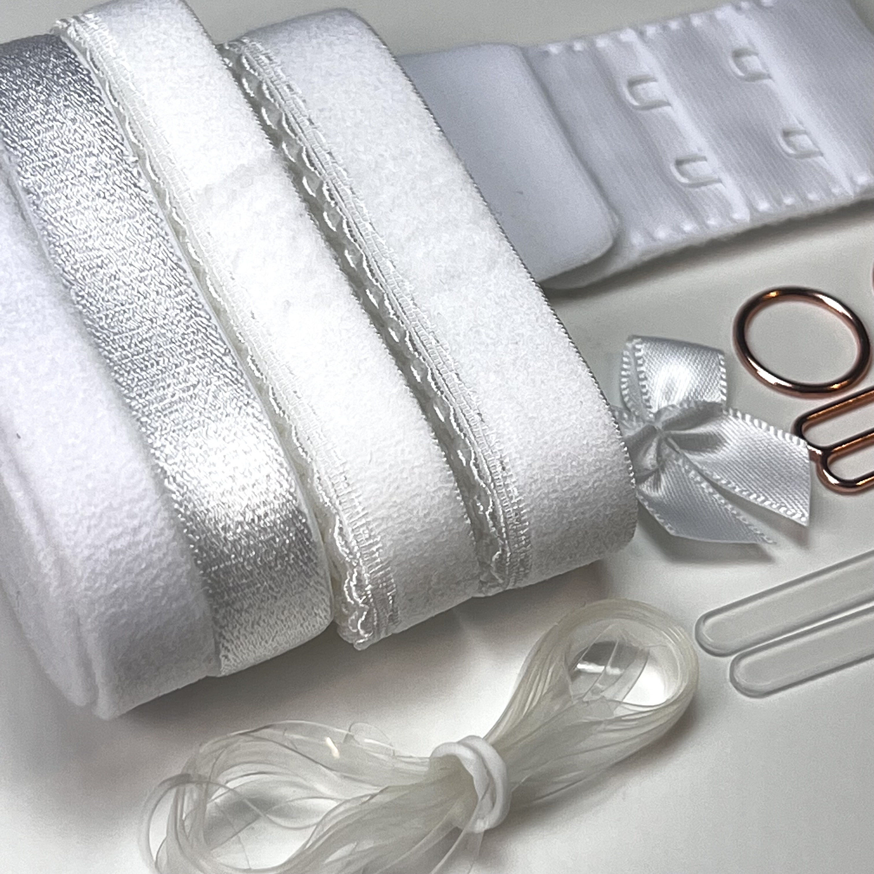 Sewing Bra Straps, 15mm & 20mm Lingerie Bra Straps, Underwear Straps, Extra  Wide Straps, Off White