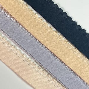 15 mm Scallop or Picot Elastic | Lingerie Elastic | 15 mm Scallop Elastic | Elastic for Lingerie | 5/8 or 15mm