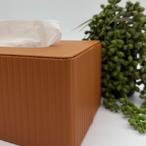 Tissue Box Cover- Orange