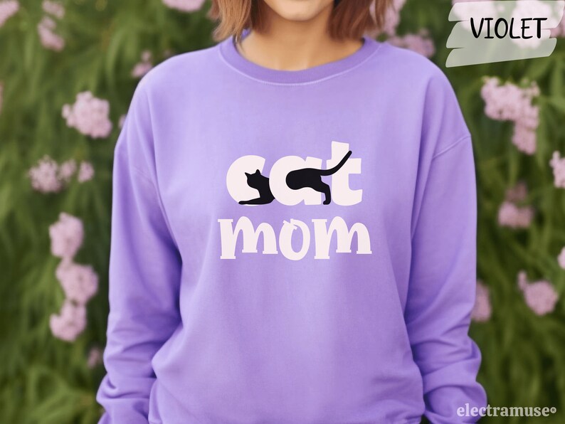 Cat Mom Sweatshirt, Cat Mom Gifts, Cat Mom Shirt, Cat Sweatshirt, Cat
