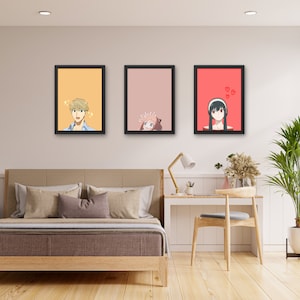 spy x family wall decoration digital download