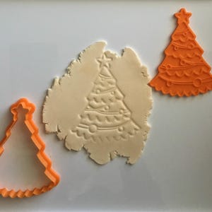 Digitale STL Dateien 100 mm Weihnachtsbaum Keks/Fundant/Tonschneider & Prägestempel - nur 3D Druck DATEI DOWNLOAD