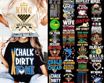 Paquete de imágenes de billar (PNG), diseños de jugadores de billar, imágenes de billar (PNG), imágenes prediseñadas de bola 8, imágenes de billar divertidas (PNG), citas de billar (PNG), uso comercial