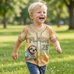 Camiseta de béisbol de Zootopia con acuarelas personalizada, regalo personalizado para amantes de Disney de Zootopia, camiseta familiar a juego personalizada, camiseta Disney personalizada 2026 imagen 6